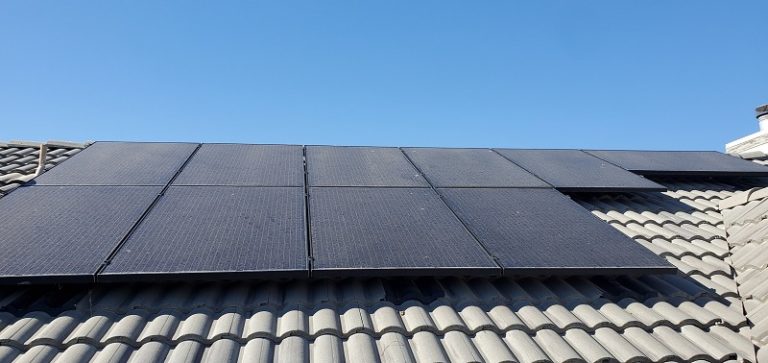 10 solar panels dirty in Lemoore