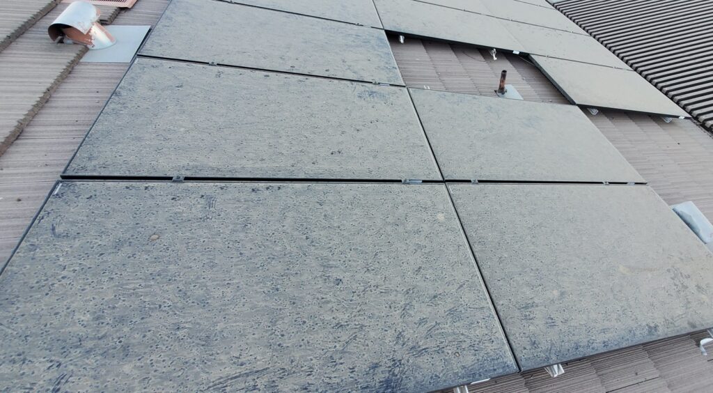 dirty solar panels